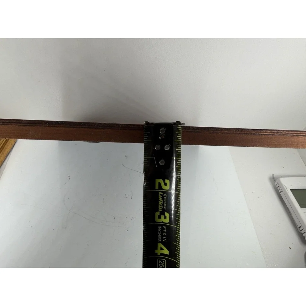Pier 1 One Imports Mirror Square Brown Wood 14